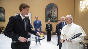 VIDEO. Jannik Sinner : « Il ne vaut mieux pas… » L’étonnante proposition du tennisman au pape Léon XIV pour échanger quelques balles