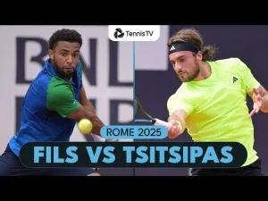 Vidéo: Arthur Fils contre Stefanos Tsitsipas résumé | Rome 2025