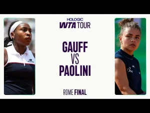 Vidéo: Coco Gauff contre Jasmine Paolini | Résumé de Rome 2025