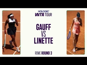 Vidéo: Coco Gauff contre Magda Linette | Résumé de Rome 2025
