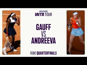Vidéo: Coco Gauff contre Mirra Andreeva | Résumé de Rome 2025