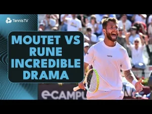 Vidéo: Incroyables temps forts de Holger Rune contre Corentin Moutet | Rome 2025