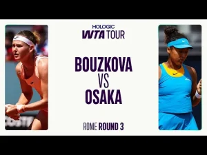 Vidéo: Marie Bouzkova contre Naomi Osaka | Résumé du tournoi de Rome 2025