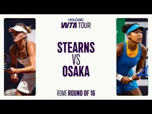 Vidéo: Peyton Stearns contre Naomi Osaka | Résumé de Rome 2025
