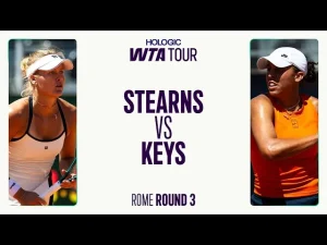 Vidéo: Peyton Stearns vs. Madison Keys | Résumé Rome 2025