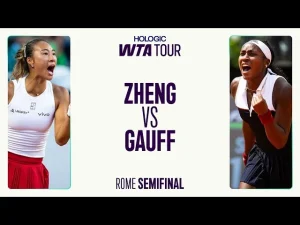 Vidéo: Zheng Qinwen contre Coco Gauff | Résumé de Rome 2025