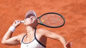 l&rsquo;incroyable victoire au bout de l&rsquo;effort de Stearns, qui a vomi avant le tie-break décisif face à Osaka