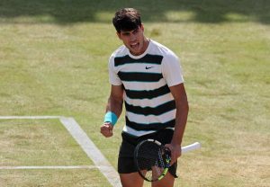 Alcaraz fait son arrivée à Wimbledon