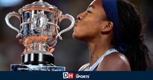« Il est vraiment petit » : Coco Gauff montre le véritable trophée qu&rsquo;elle a reçu après sa victoire à Roland-Garros (VIDÉO)