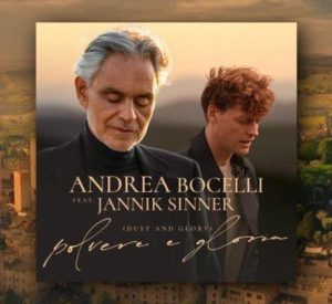 Jannik Sinner se lance dans la musique avec Andrea Bocelli