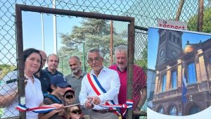 Lévignac. Inauguration des courts de tennis rénovés