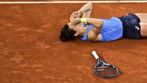 Loïs Boisson en demi-finale de Roland-Garros : « Ça fait comme les pros… » Quand la Française passait à la télévision à 12 ans seulement