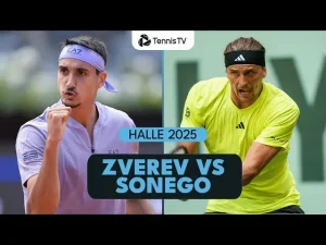 Lorenzo Sonego contre Alexander Zverev