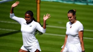 « Nous sommes de bonnes amies », après la polémique à Roland-Garros, Gauff et Sabalenka s&rsquo;affichent complices avant Wimbledon