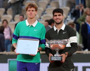 Revivez en vidéo les grands moments du duel Sinner- Alcaraz