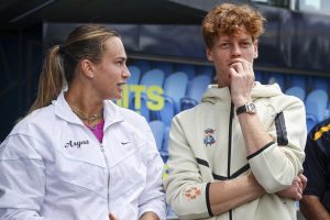 Sinner et Sabalenka travaillent leur précision ensemble à l’entraînement