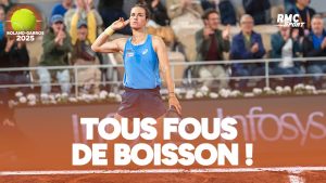 Tous fous de Boisson ! (avant sa demie contre Gauff)