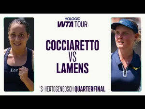 Vidéo: Elisabetta Cocciaretto contre Suzan Lamens | Quart de finale de Bois-le-Duc 2025 | Résumé du match WTA