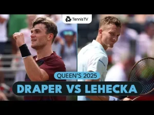 Vidéo: Jack Draper contre Jiri Lehecka Résumé du Match de Demi-Finale | Queen&rsquo;s 2025