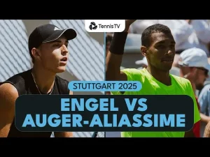 Vidéo: Justin Engel contre Felix Auger-Aliassime | Résumé | Stuttgart 2025