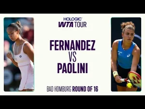 Vidéo: Leylah Fernandez vs. Jasmine Paolini | Bad Homburg 2025 Huitièmes de finale | Résumé du match WTA