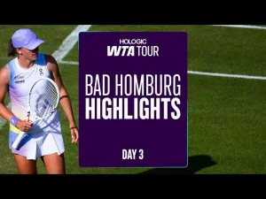 Vidéo: Paolini, Pegula et Swiatek en action lors du 3e jour à Bad Homburg | Résumés des matchs WTA