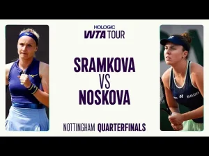 Vidéo: Rebecca Sramkova Vs. Linda Noskova | Quart de finale à Nottingham 2025 | Résumé du match WTA