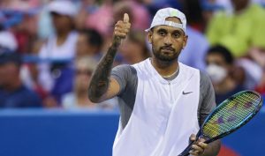 « J&rsquo;ai eu un petit problème au genou », Kyrgios explique son forfait en simple à Washington