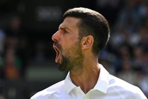Le point au filet stratosphérique remporté par Djokovic contre Kecmanovic à Wimbledon
