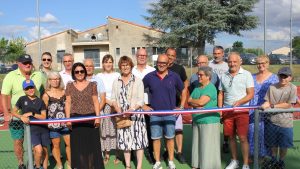 Lescure-d&rsquo;Albigeois. Les nouveaux courts de tennis inaugurés