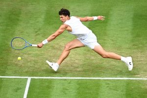 Premier quart de finale à Wimbledon pour Ben Shelton, vainqueur de Lorenzo Sonego