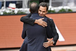 Roger Federer rend visite à Rafael Nadal dans son académie de Majorque