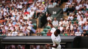 Tennis : « Peut-être qu’on arrivera à 260, 270 km/h… » Après son record, Mpetshi Perricard vise un service toujours plus rapide