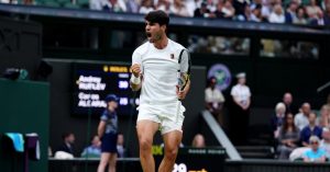 Tennis – Wimbledon (H) : Alcaraz renverse Rublev et rallie les quarts