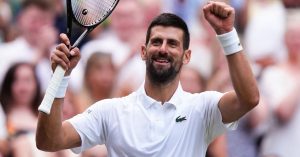 Tennis – Wimbledon (H) : Djokovic fier de sa 100e victoire