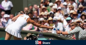 Wimbledon 2025 : Aryna Sabalenka vient en aide à un spectateur en plein malaise (VIDÉO)