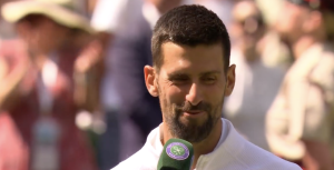 Wimbledon > Djokovic, après sa victoire contre Evans : « Quand je siroterai des cocktails sur la plage avec Federer et Nadal, et que j&rsquo;aurai posé ma raquette, je repenserai à tout ce que j&rsquo;ai vécu »