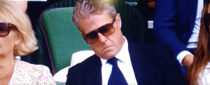 Wimbledon, Insolite > Un célèbre acteur s&rsquo;endort dans la Royal Box pendant le match de Djokovic
