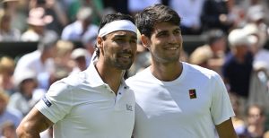 ATP > Fabio Fognini sur Carlos Alcaraz et Jannik Sinner : « J&rsquo;ai eu la malchance de jouer contre eux. On voyait déjà qu&rsquo;ils étaient destinés à en arriver là. Je suis très curieux de voir si un troisième joueur parviendra à leur mettre des bâtons dans les roues »