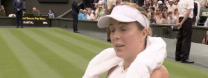 Wimbledon > Pavlyuchenkova à l&rsquo;arbitre : « C&rsquo;est incroyable. Vous m&rsquo;avez volé le jeu ! »