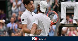 Wimbledon: Taylor Fritz profite de l&rsquo;abandon de Jordan Thompson dans le 2e set pour passer en quarts