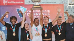 Beach tennis : l’équipe haut-garonnaise de Lift & Slice sacrée championne de France de D1