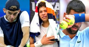 Carnet 6 – Le gros coeur de Kym, les larmes de Shelton, le ras-le-bol de Djokovic et le voleur de casquette – rts.ch