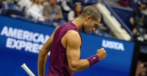 US Open > Alcaraz trop fort pour Rinderknech