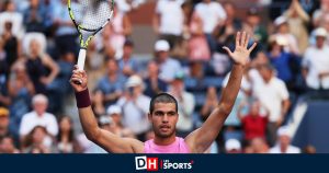 US Open : Carlos Alcaraz en quarts de finale sans perdre de set