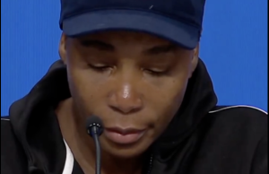 US Open > Les larmes de Venus Williams en conférence de presse : « Je ne suis pas allée dîner. Je n&rsquo;ai pas vu mes amis. Je n&rsquo;ai rien fait d&rsquo;autre que m&rsquo;entraîner aussi dur que possible pendant trois mois »