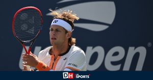US Open: Zizou Bergs en seizièmes de finale sans jouer après le forfait de son adversaire
