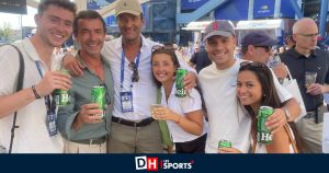 US Open : dans les pas de Raphaël Collignon, soutenu par tout son clan à Flushing Meadows : « S&rsquo;il veut nous payer l&rsquo;aller-retour en cas de finale… »