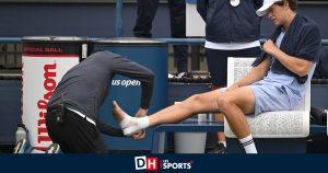 US Open: touché aux ligaments de la cheville, Alexander Blockx absent « pour un moment »