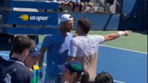 VIDÉO. Tennis : « Tu es malhonnête ! » Échange très tendu entre un Français et un Argentin, séparés par l’arbitre, au dernier tour des qualifications de l’US Open